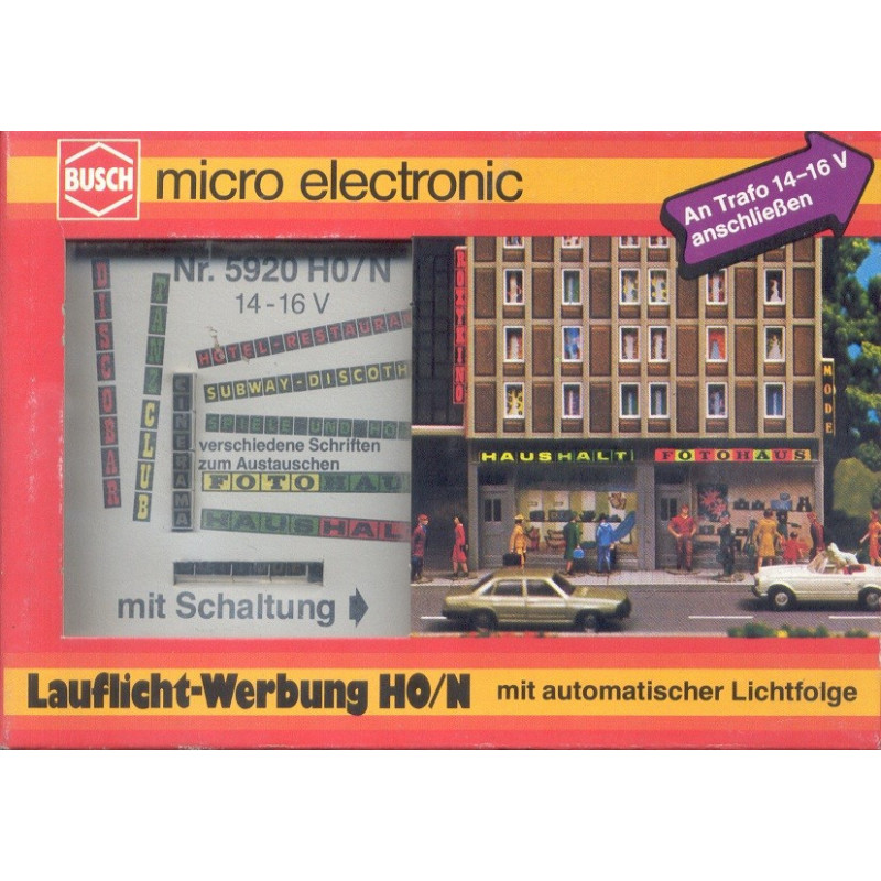 INSEGNE LUMINOSE BUSCH INSEGNE LUMINOSE BUSCH