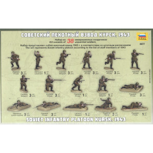 SOVIET INFANTRY PLATOON KURSK 1943