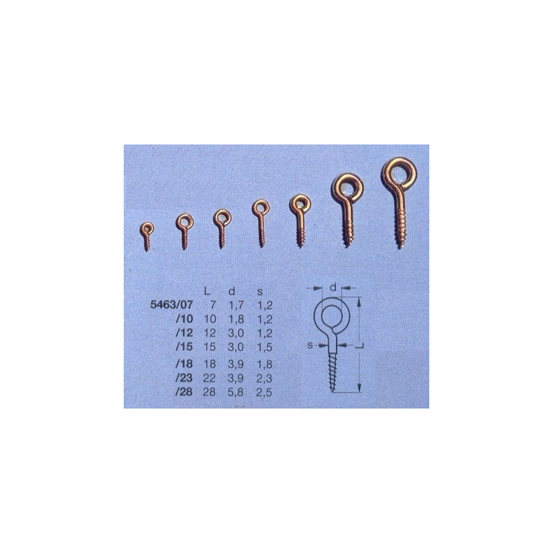 OCCHIELLO A VITE 18mm