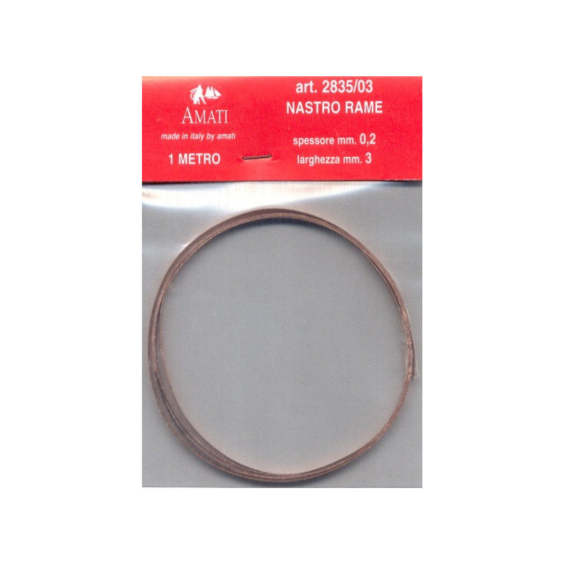 NASTRO RAME 0,2x3mm NASTRO RAME 0,2x3mm