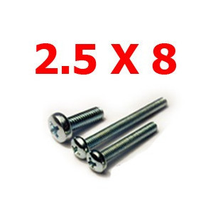 Viti Cilindriche t.croce 2,5x6