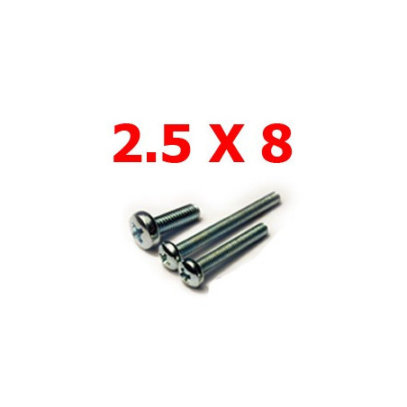 Viti Cilindriche t.croce 2,5x6