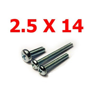 Viti Cilindriche t.croce 2,5x10
