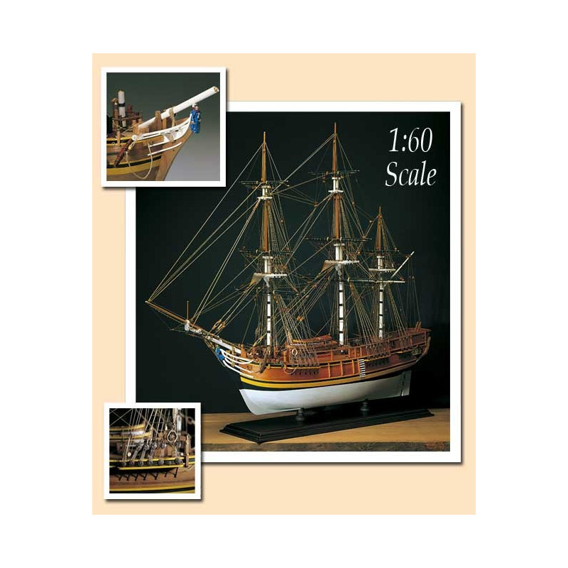 DISEGNO COSTRUTTIVO H.M.S. BOUNTY