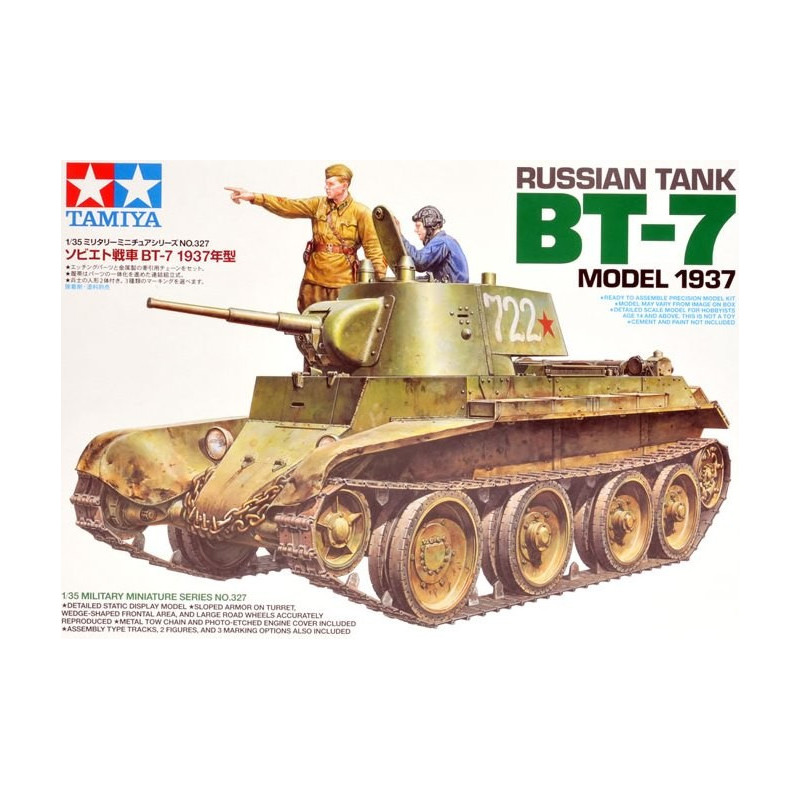 CARRO RUSSO BT-7 1935 TAMIYA CARRO RUSSO BT-7 1935 TAMIYA