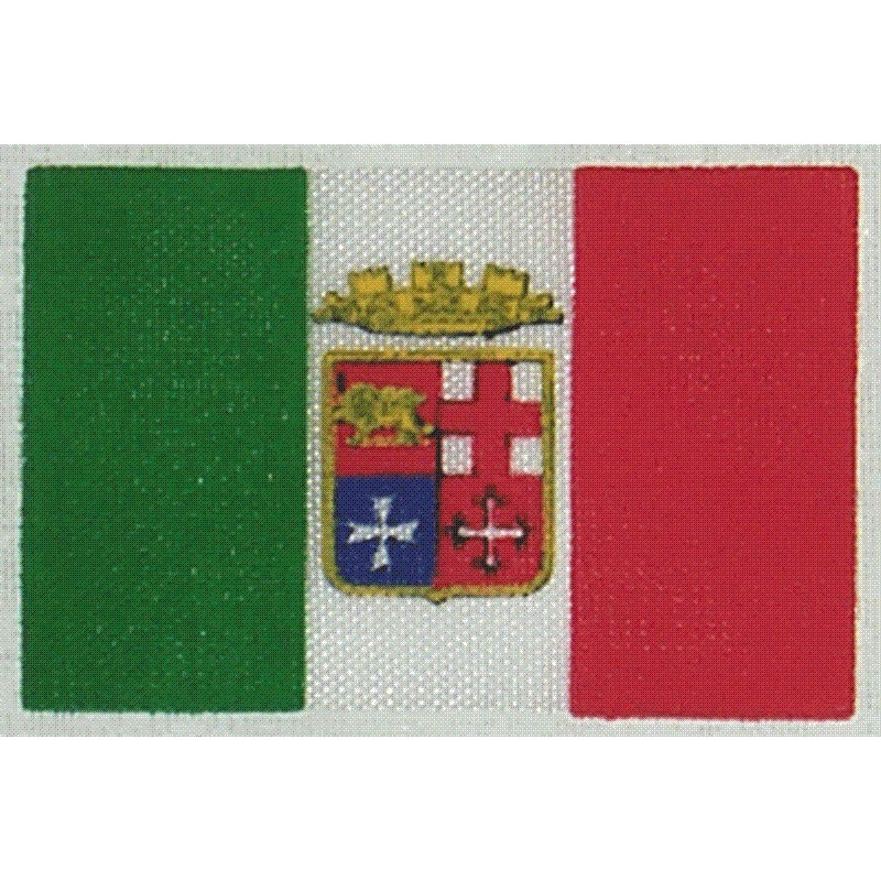 Adesivo Scudo Bandiera Italiana Per Auto O Superfici Lisce - Gelz, 59x50 Mm