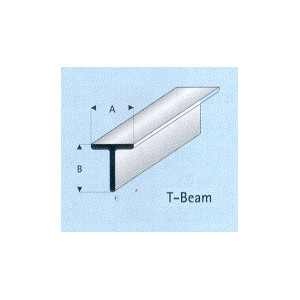 PROFILATO PLASTICA T 3x3x1000mm