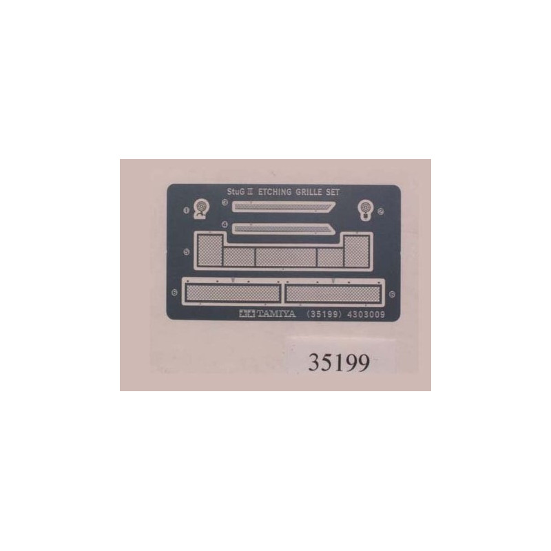 Tamiya 1/35 Stug. III Photo-etched Detail Parts Tamiya 1/35 Stug. III Photo-etched Detail Parts