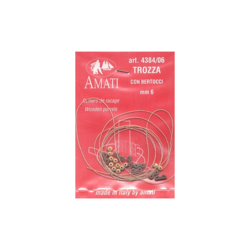 TROZZA CON BERTOCCI 6mm