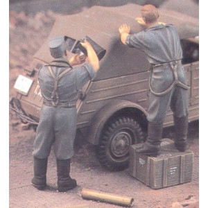 German Infantry in Coats 