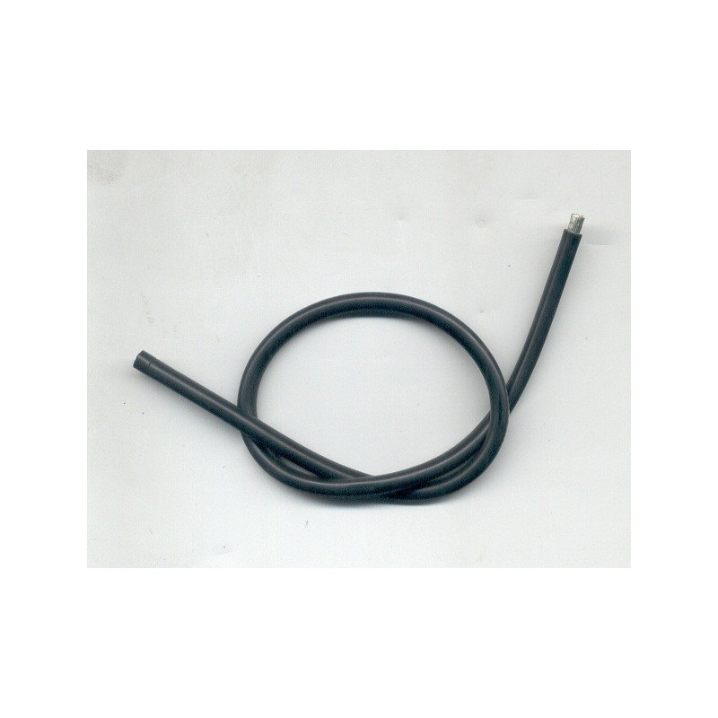 CAVO SILICONICO NERO 4mq CAVO SILICONICO NERO 4mq