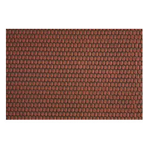 Tetto in tegole, 30 x 12 cm