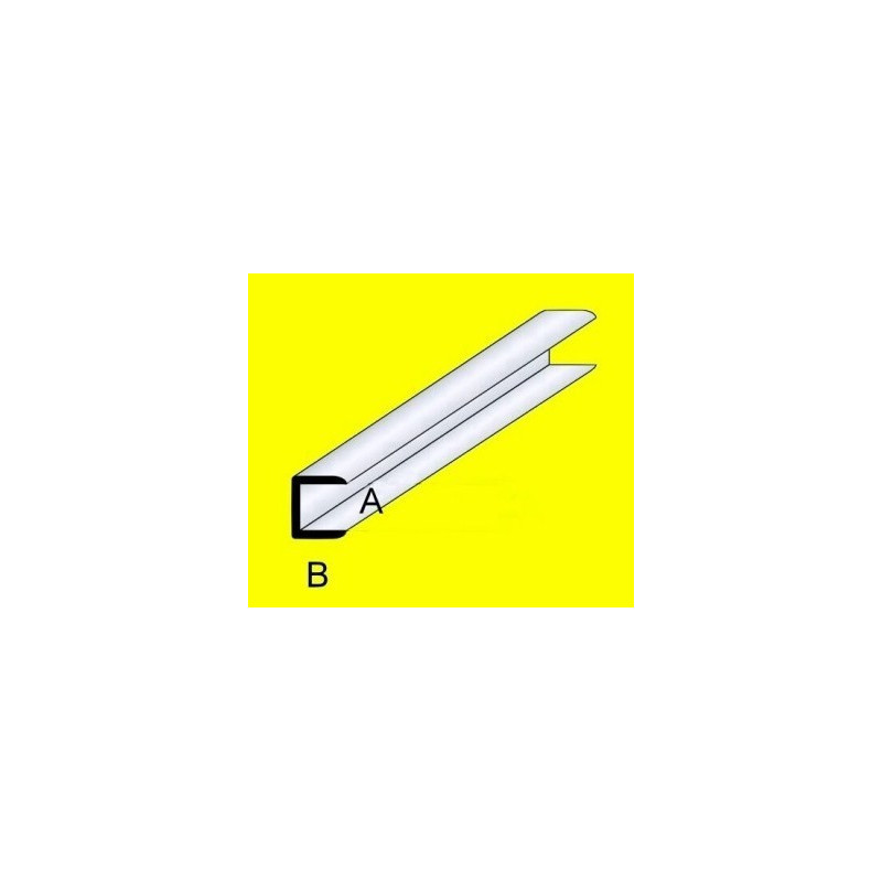 PROFILATO IN OTTONE A U 3x3x1000 PROFILATO IN OTTONE A U 3x3x1000