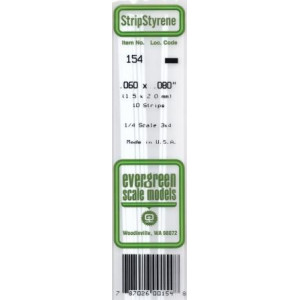 STRIPS POLISTIRENE 1,5x2mm