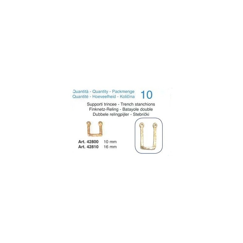 Supporti trincee 10mm Supporti trincee 10mm