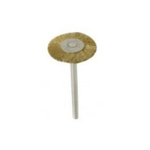 SPAZZOLA IN OTTONE CIRCOLARE