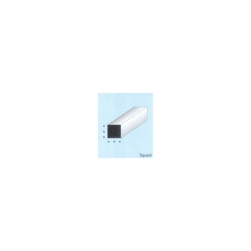 QUADRELLO PLASTICA 4x4x1000mm QUADRELLO PLASTICA 4x4x1000mm