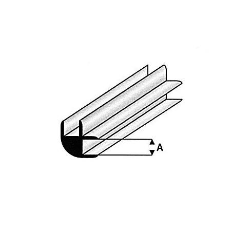 CONNETTORE A L PLASTICA 1x1000mm