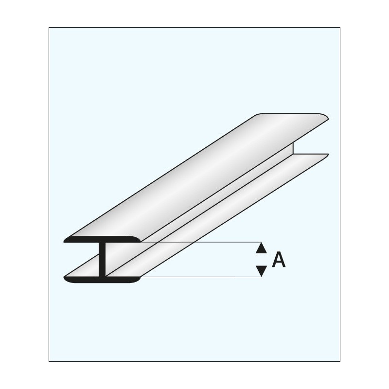 CONNETTORE PIATTO PLASTICA 1x1000mm