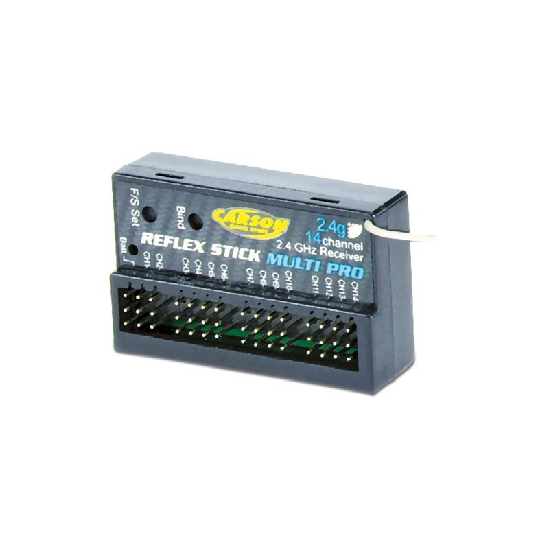 Ricevitore a 14 canali Reflex Stick Multi Pro, 2,4 GHz Ricevitore a 14 canali Reflex Stick Multi Pro, 2,4 GHz