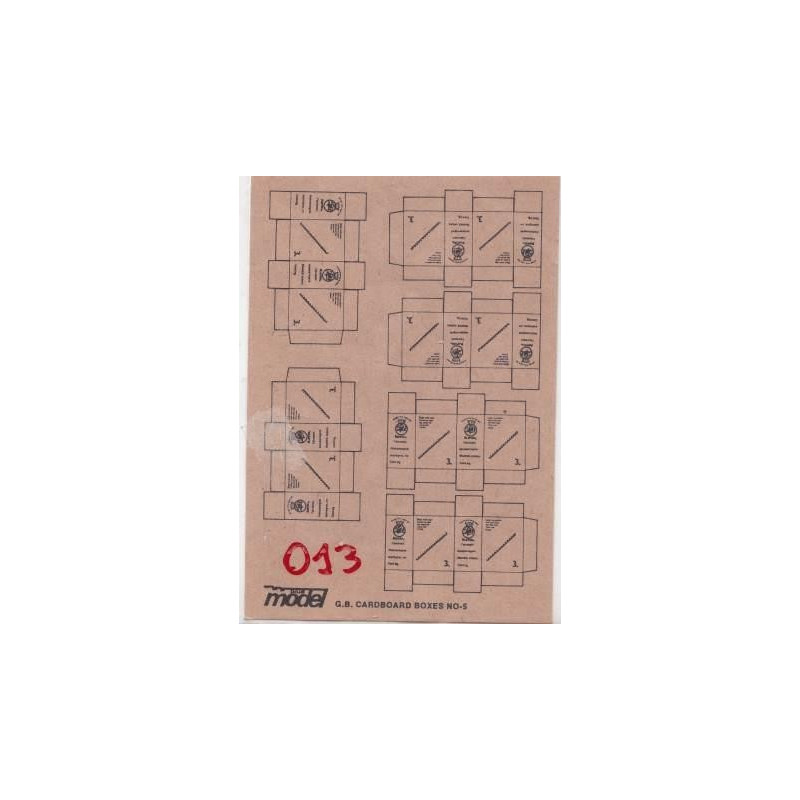 U.S CARDBOARD BOXES N°4 U.S CARDBOARD BOXES N°4