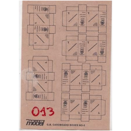 U.S CARDBOARD BOXES N°4