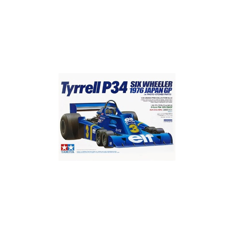 TYRRELL P34 six wheller 1/24