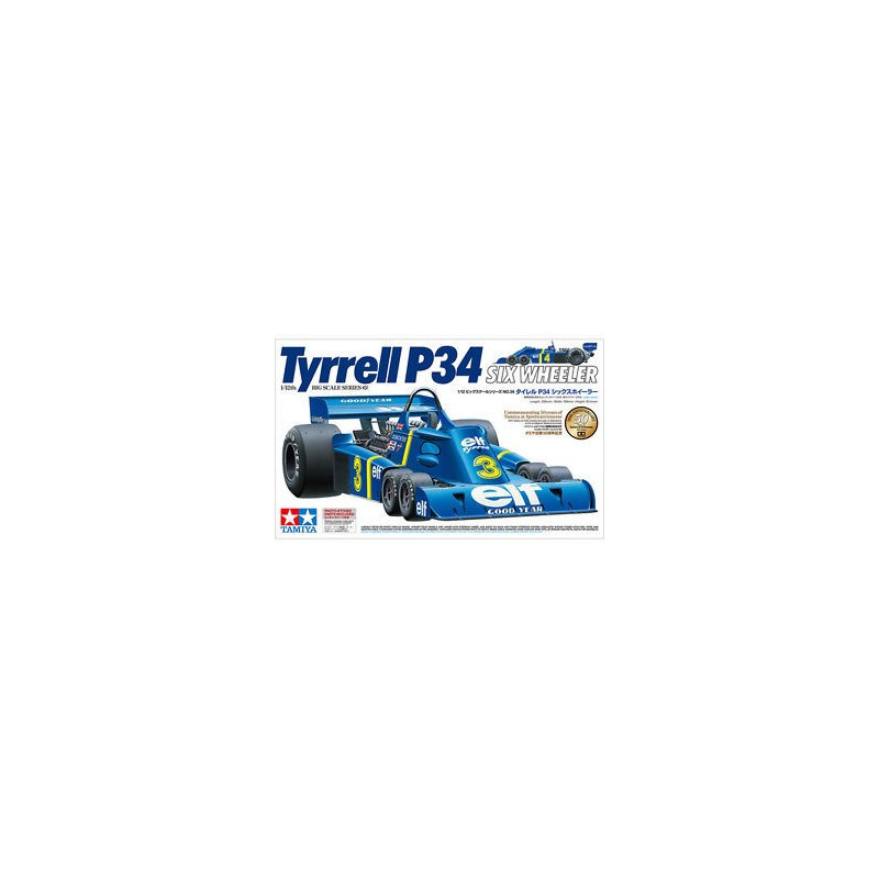 TYRRELL P34 six wheller 1/24 TYRRELL P34 six wheller 1/24