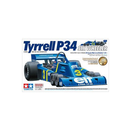 TYRRELL P34 six wheller 1/24