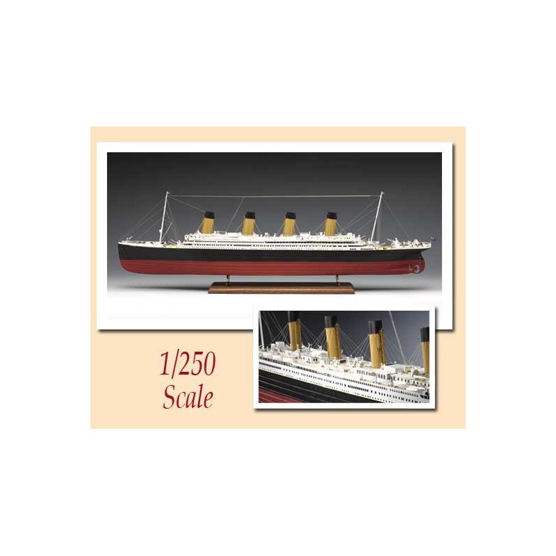 DISEGNO COSTRUTTIVO R.M.S. TITANIC 1911