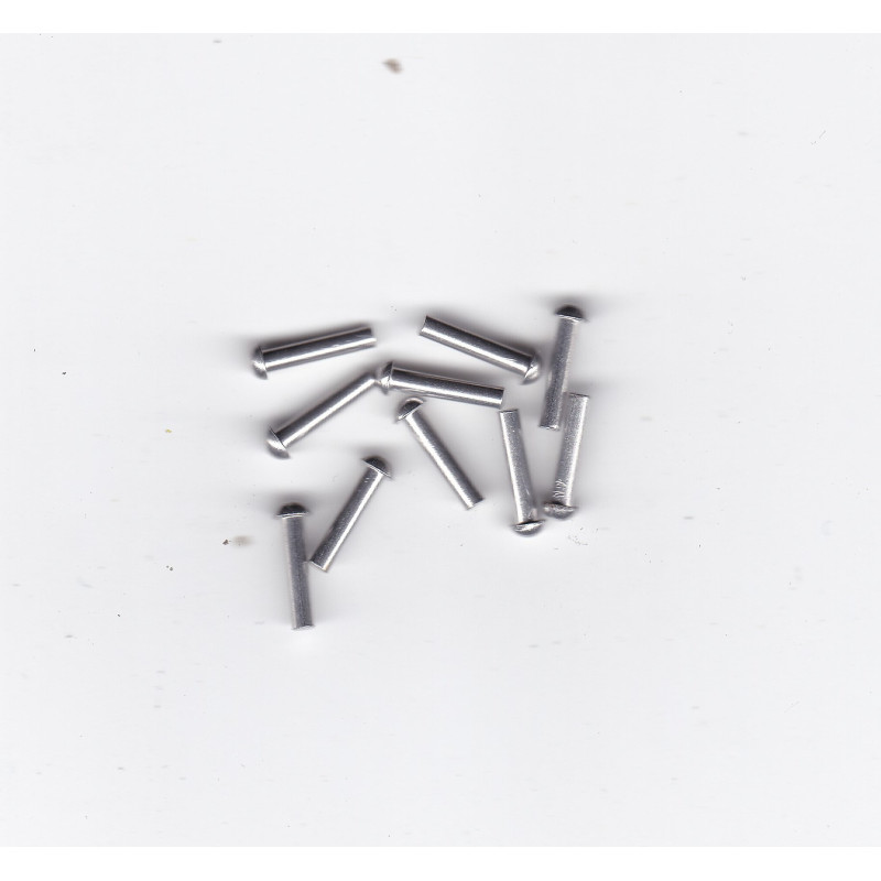 RIBATTINI ALLUMINIO 2x15mm RIBATTINI ALLUMINIO 2x15mm