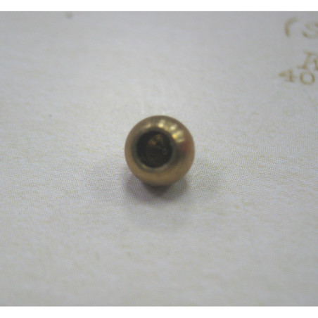 PALLINA IN OTTONE 2mm CON FORO