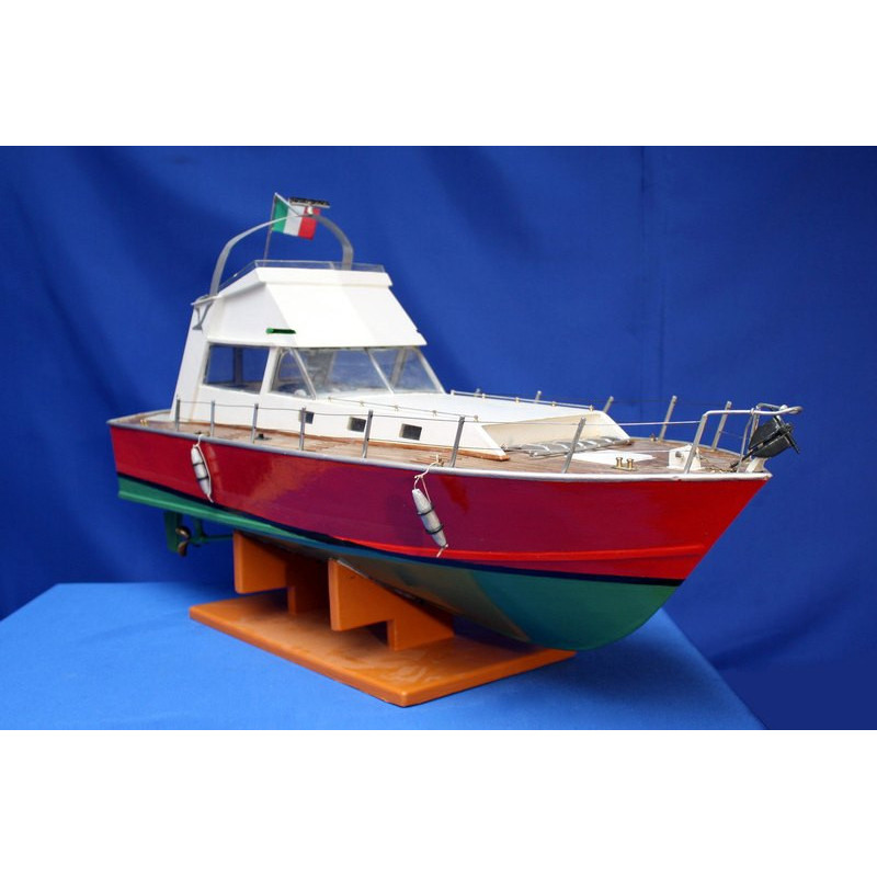 DISEGNO COSTRUTTIVO MOTOSCAFO GABBIANO