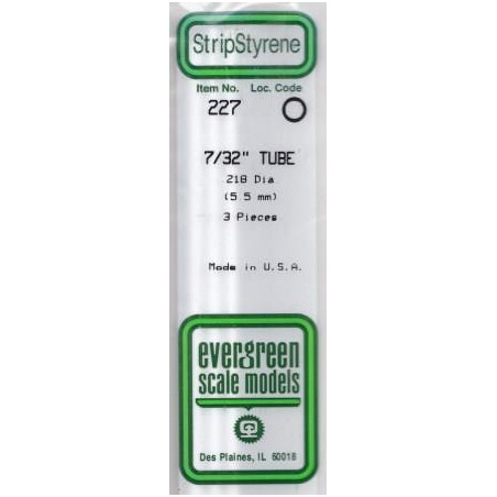 TUBETTO IN  POLISTIRENE 3,2mm