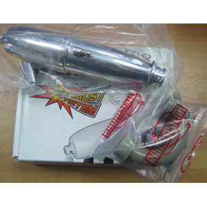 KIT MUFFER P1-R RE CONICAL POLISHED PICCO