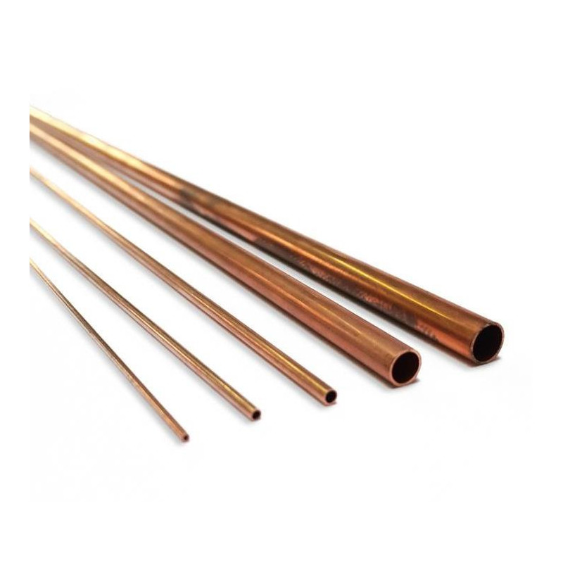 TUBO RAME CRUDO 4x3,2x500mm TUBO RAME CRUDO 4x3,2x500mm