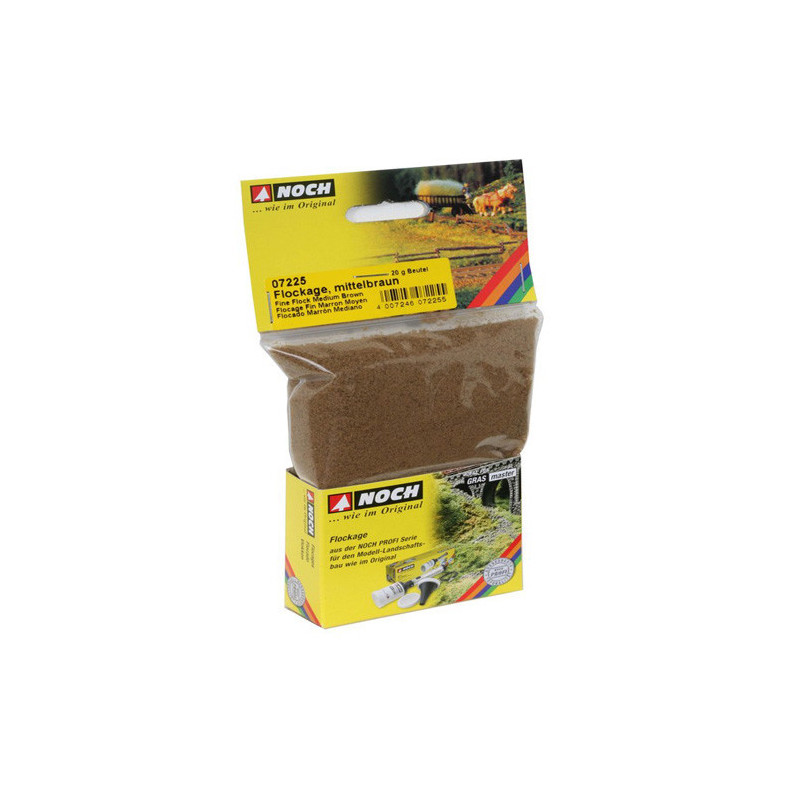 Flockage marrone medio, 20 g