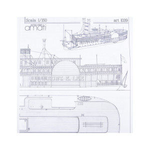 DISEGNO COSTRUTTIVO ROBERT E. LEE