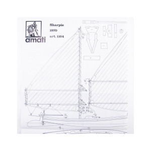 DISEGNO COSTRUTTIVO SHARPIE 1870 