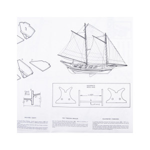 DISEGNO COSTRUTTIVO SHARPIE 1870 