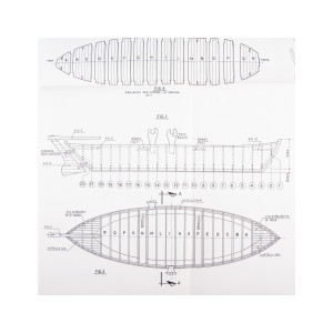 DISEGNO COSTRUTTIVO BARCA DEL GARGANO