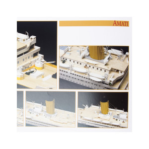 DISEGNO COSTRUTTIVO R.M.S. TITANIC 1911