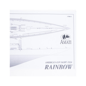 DISEGNO COSTRUTTIVO RAINBOW 1934