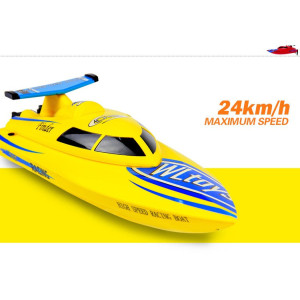 MOTOSCAFO MONOCARENA FREEDOM GIALLO 2,4GHZ