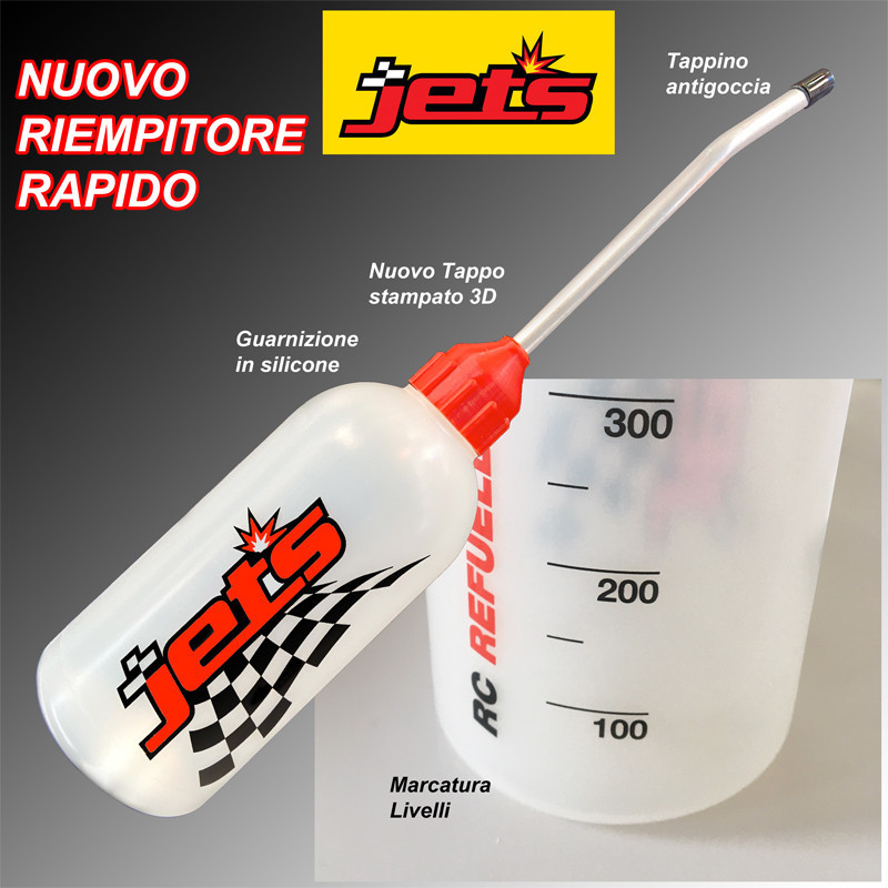 Riempitore rapido miscela Jet's 500ml Riempitore rapido miscela Jet's 500ml