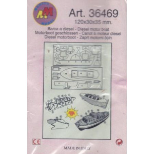 BARCA A DIESEL VESPUCCI 102x30x35mm