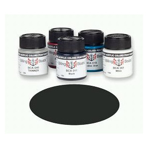 Black 22 ml Billing Boats Acryl Color
