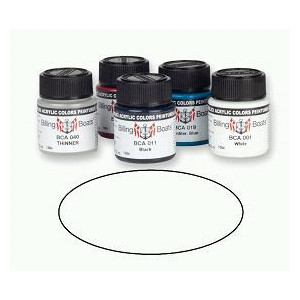 Matt White (Flat) 22 ml Billing Boats Acryl Color
