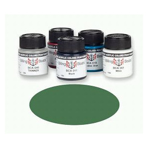 Matt Mid Green (Flat) 22 ml Billing Boats Acryl Color