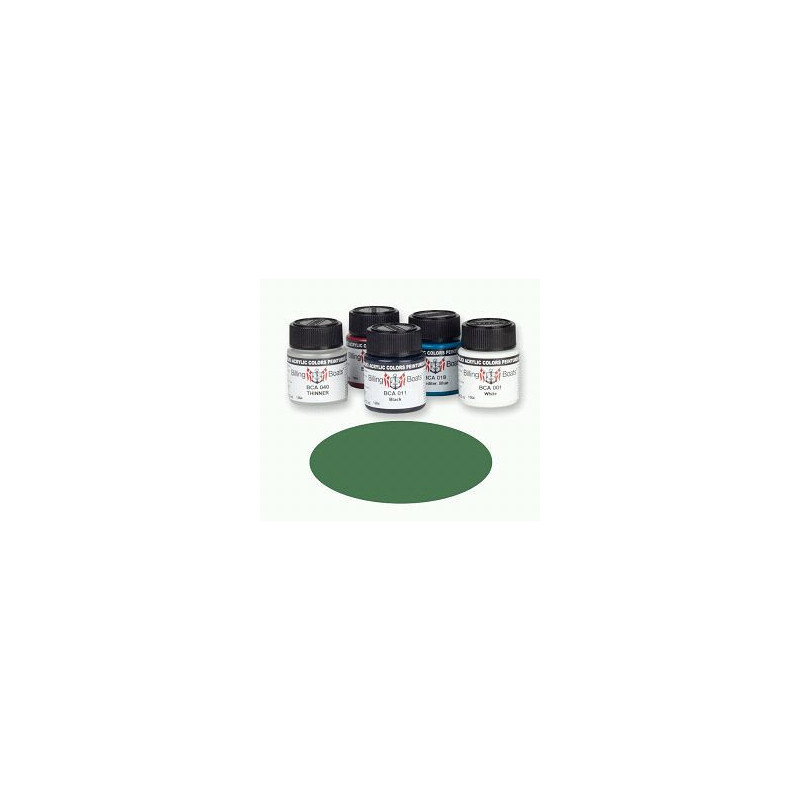 Matt Mid Green (Flat) 22 ml Billing Boats Acryl Color